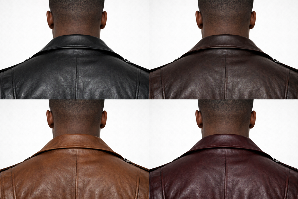 Men’s Premium Black Biker Leather Jacket – Classic Motorcycle Style Genuine Leather Jacket for Men