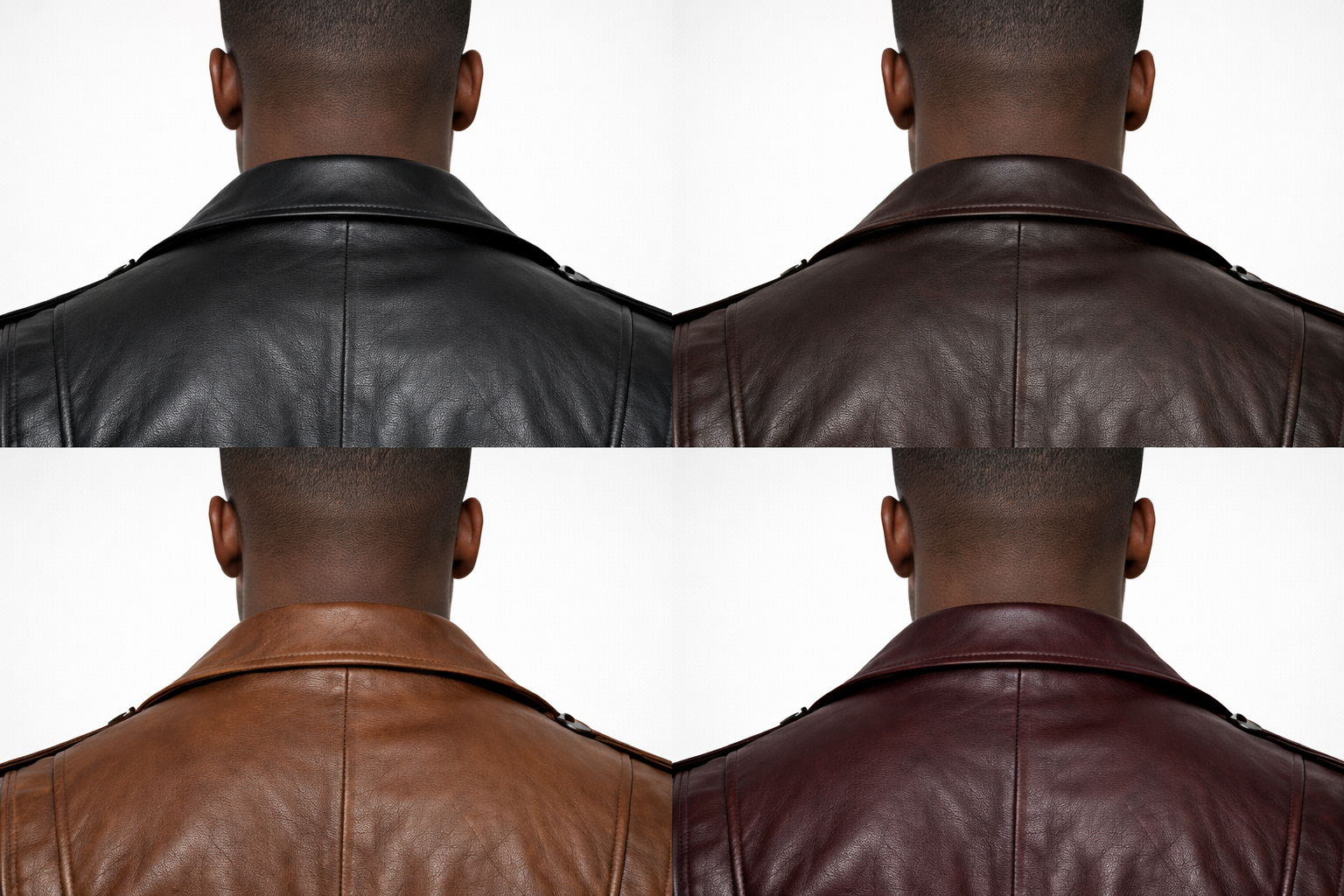 Men’s Premium Black Biker Leather Jacket – Classic Motorcycle Style Genuine Leather Jacket for Men